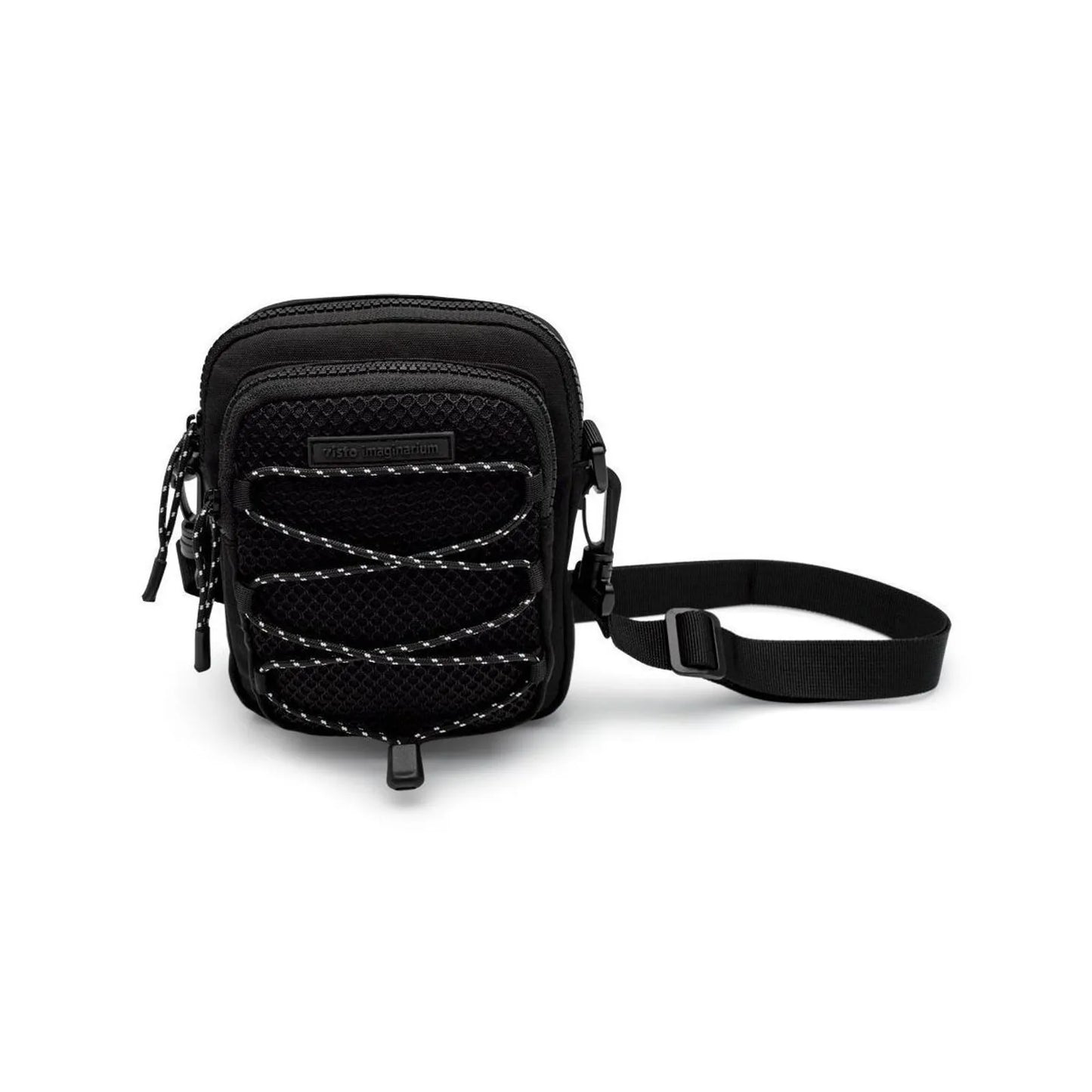 Black Mesh Shoulder Bag