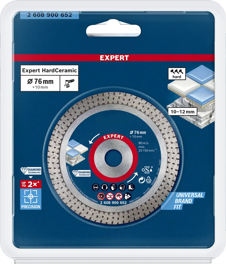 EXPERT Hard Ceramic Diamond Cutting Disc