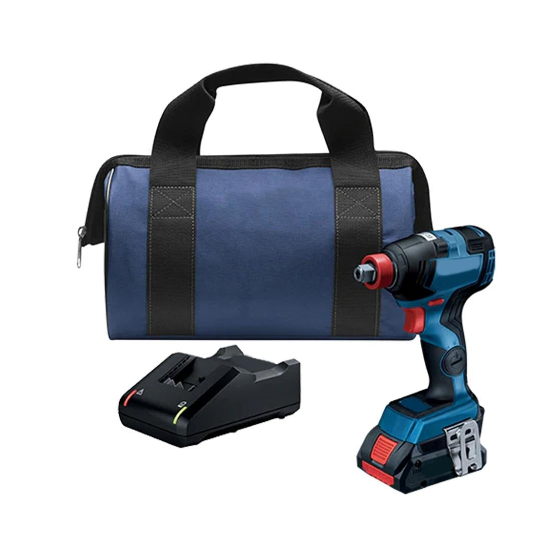 18V Brushless Impact Driver with Socket-Ready Adapter – Compact Combo Kit