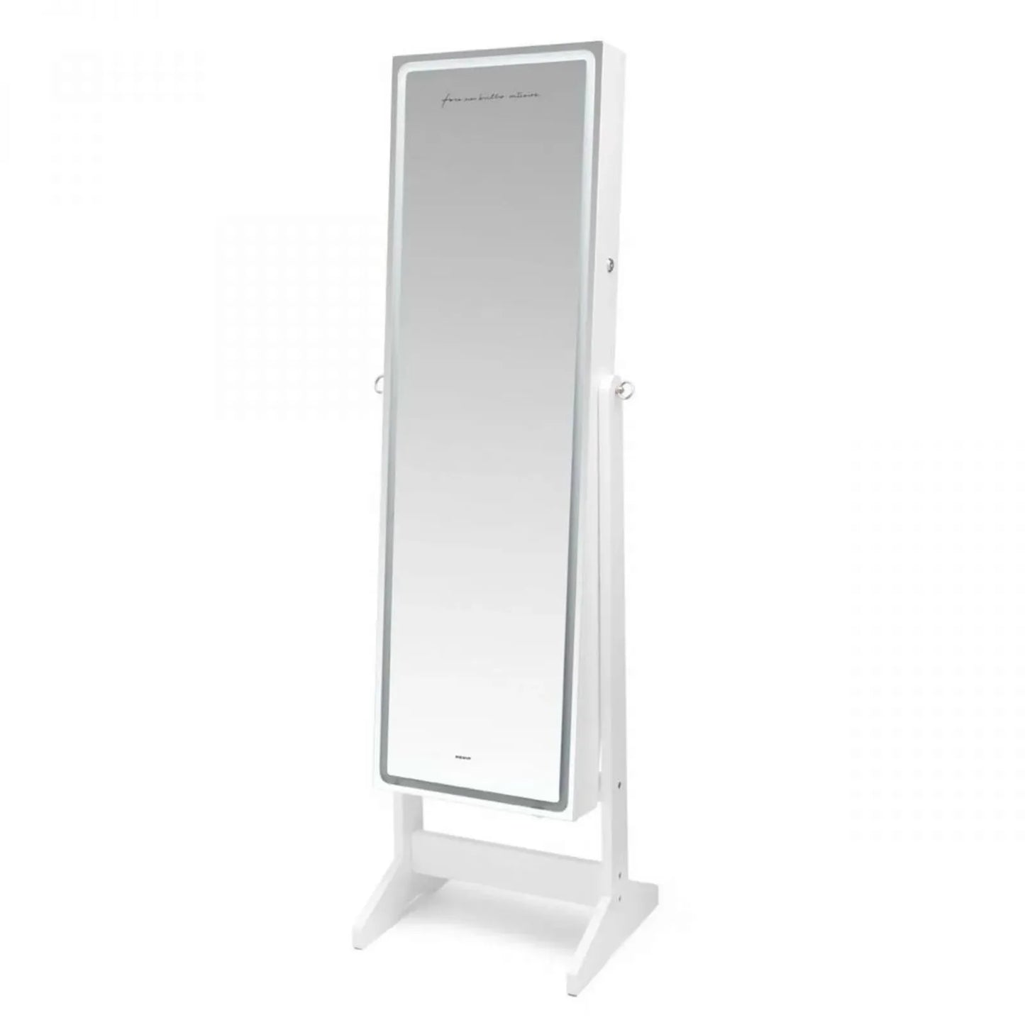 Mirror Cabinet for Jewelry with LED Lighting