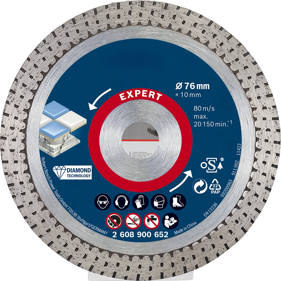 EXPERT Hard Ceramic Diamond Cutting Disc