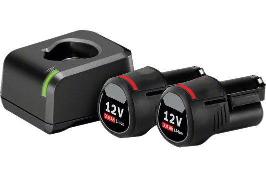 Beginner Set Charger + Batteries Combo GAL 12V-20 + 2x 2.0Ah Professional