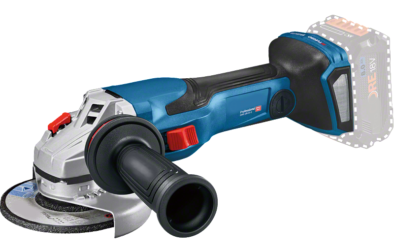 Cordless Angle Grinder BITURBO GWS 18V-15 C Professional