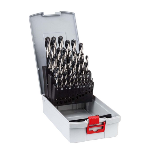 🛠 High-Speed Metal Drill Bit Set – 1.0–13.0mm, 25 Pieces