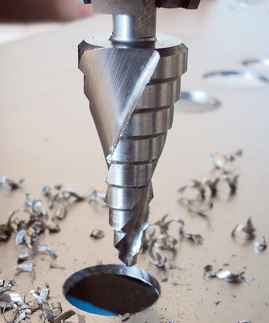 Step Drill Bit for Metal High-Speed Steel with Titanium HSS-TiN