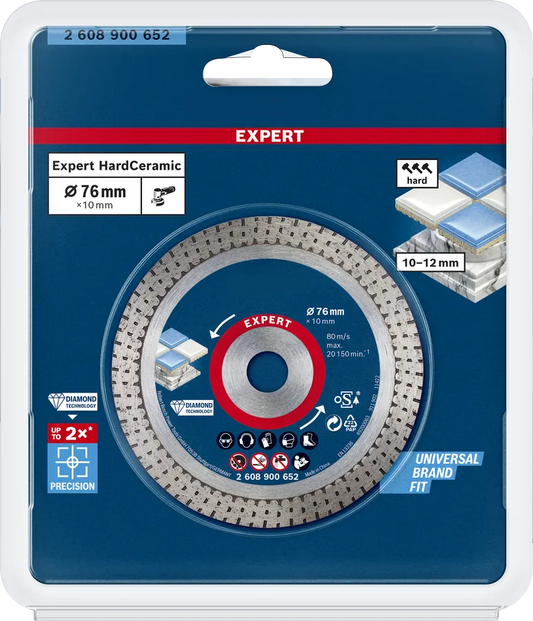 EXPERT Hard Ceramic Diamond Cutting Disc