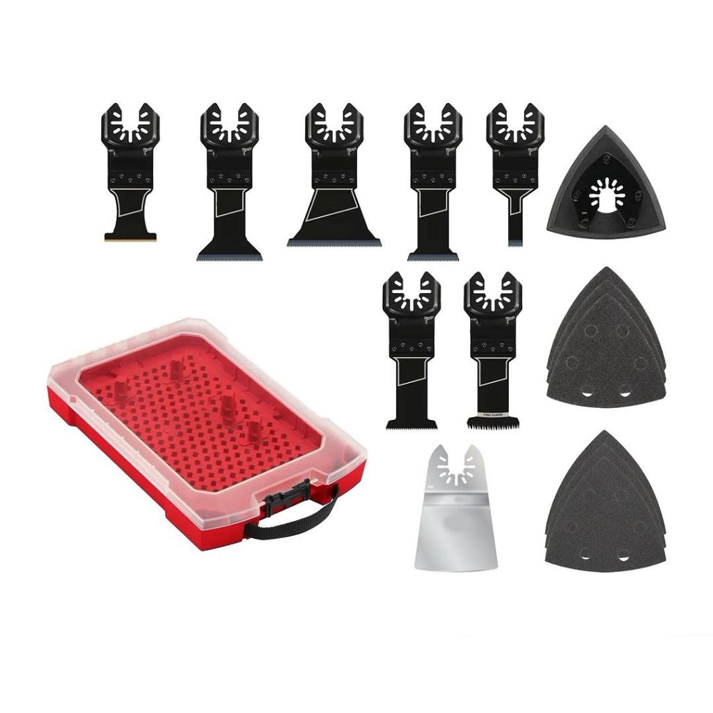 Oscillating Multi-Tool Accessory and Storage Set