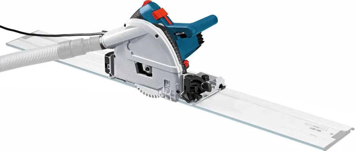 Premium 6-1/2" Precision Track Saw With Carry Case – Corded Power Ultra-Clean Cuts