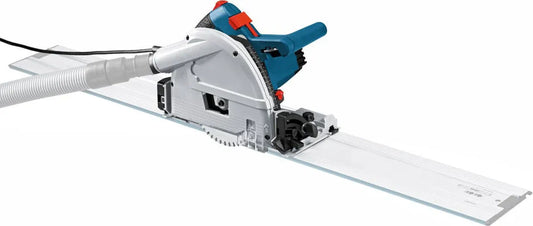 Premium 6-1/2" Precision Track Saw With Carry Case – Corded Power Ultra-Clean Cuts