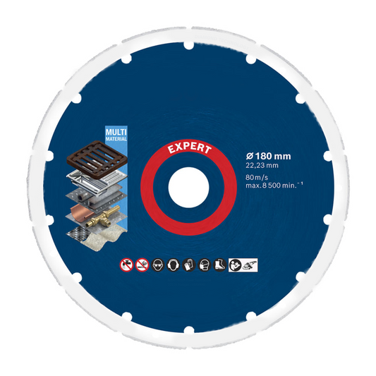 🔹 180mm Diamond Cutting Disc – Precision Durability for Tough Materials