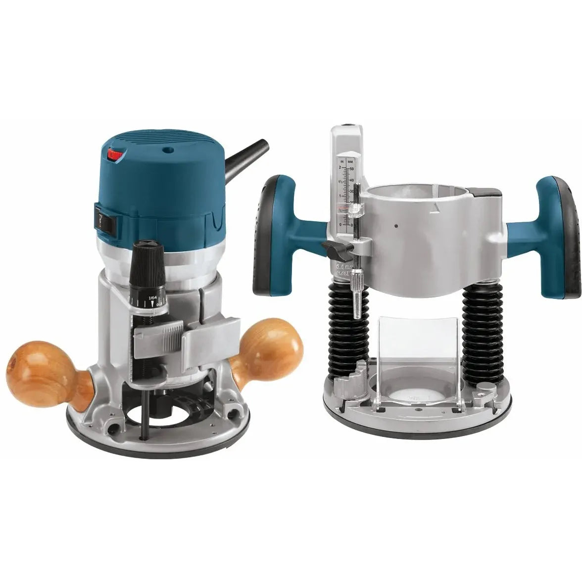 Professional 2.25 HP Combination Router – Precision Power With Plunge Fixed Bases