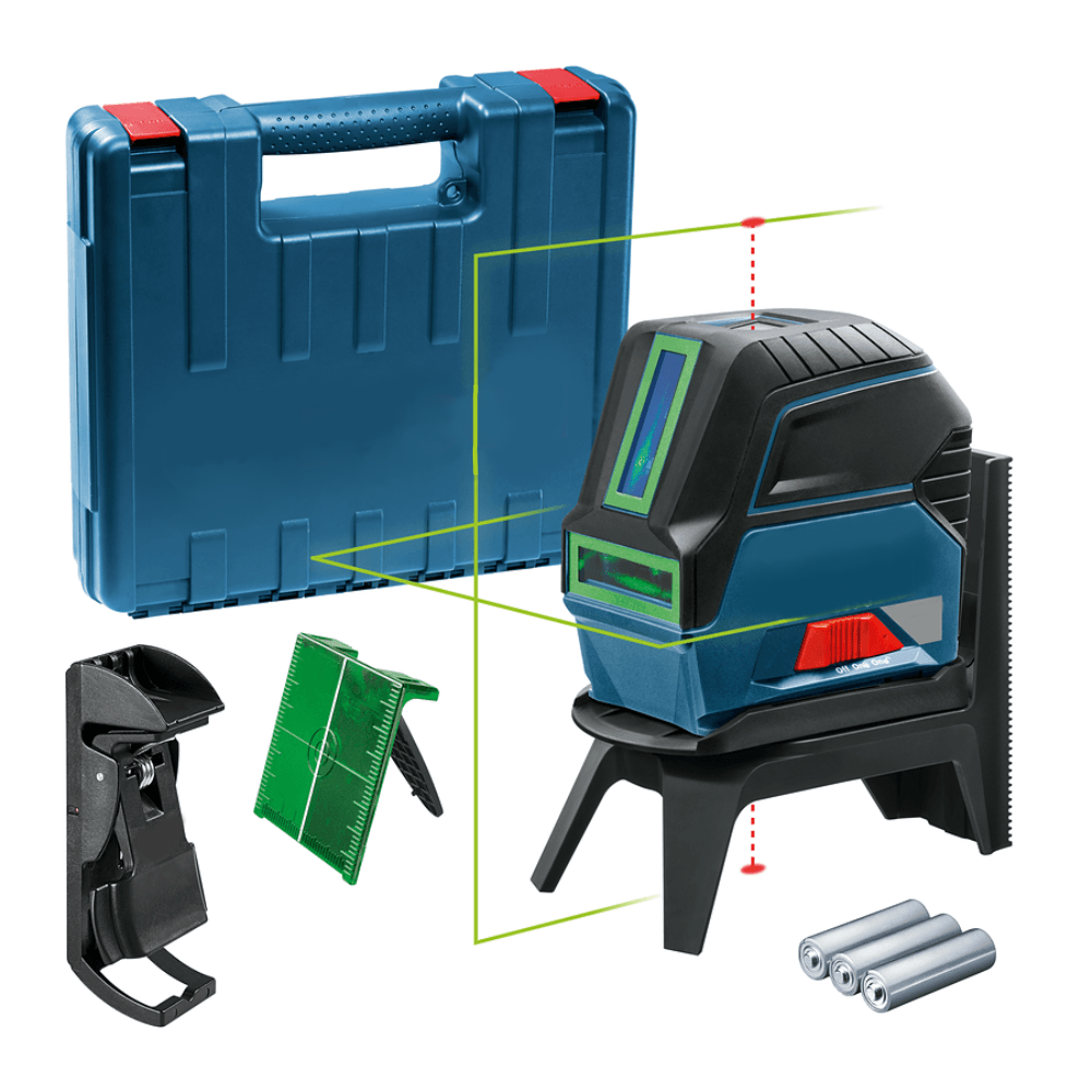 Cross Line Point Laser – 15 m Range with Carrying Case