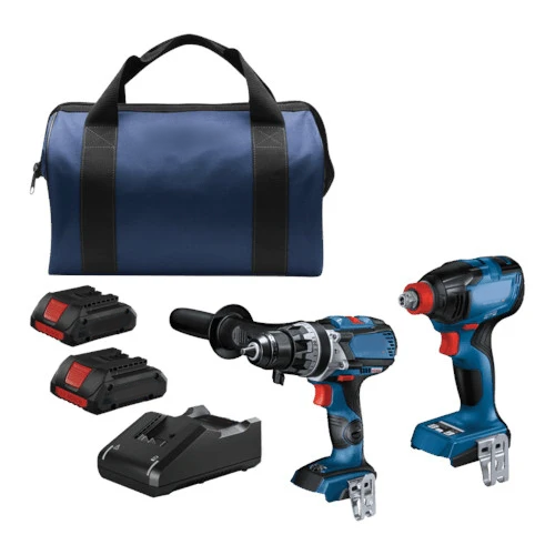 18V Connected-Ready 2-Tool Combo Kit: 2-in-1 Impact Driver/Wrench + Hammer Drill/Driver (4.0Ah)